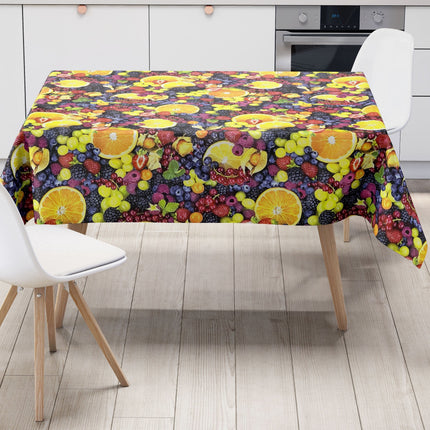 Wachstuchrolle Meterware Rollenware C320 Obst Früchte Beeren Orangen