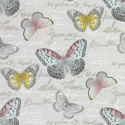 Baumwoll Tischdecke Schmetterlinge