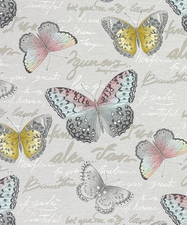 Baumwoll Tischdecke Schmetterlinge