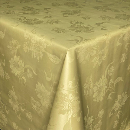 Wachstuch Rolle SONDERPOSTEN gold geprägt floral CI140047 Rollenware