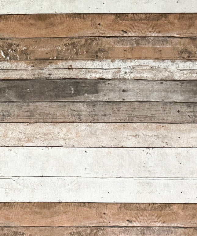 Jacquard Tischdecke beschichtete Baumwolle FleckenschutzCIPRES Holz Holzdielen Alm eckig rund oval