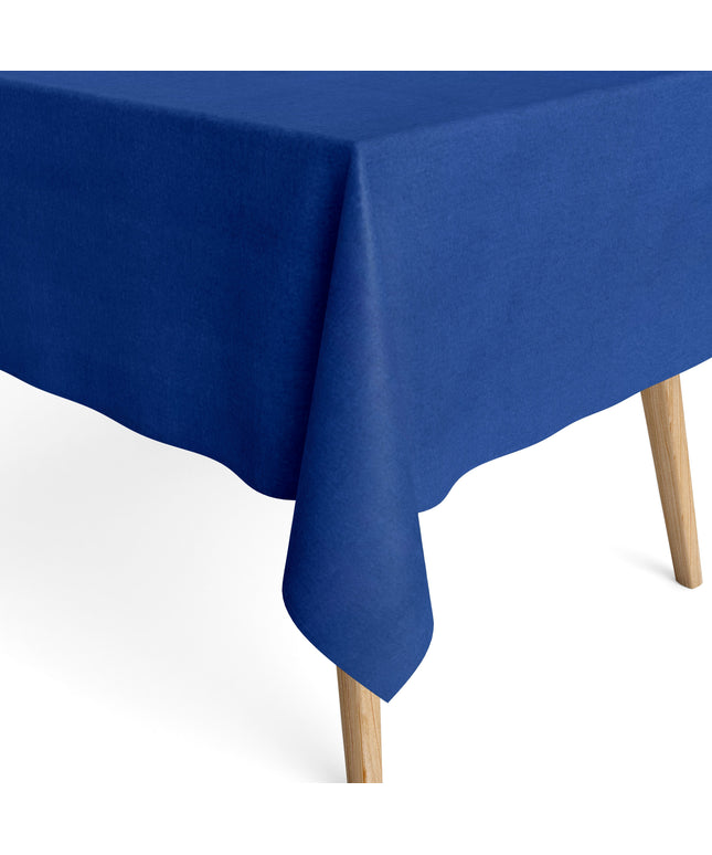 Baumwolltischdecke blau