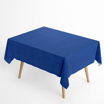 Baumwolltischdecke blau