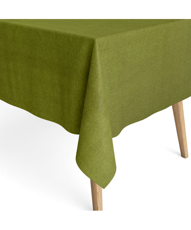 Jacquard Tischdecke olivgrün