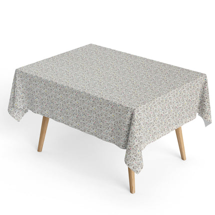 Jacquard Tischdecke aus beschichteter Baumwolle mit Fleckenschutz DG123 Blumenranken eckig rund oval