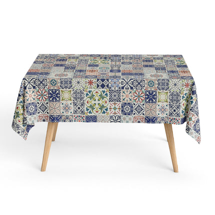 Baumwoll Tischdecke Mosaik