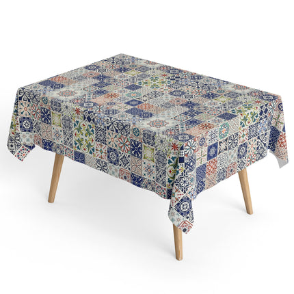 Baumwoll Tischdecke Mosaik