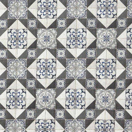 Beschichtete Baumwoll Tischdecke Mosaik