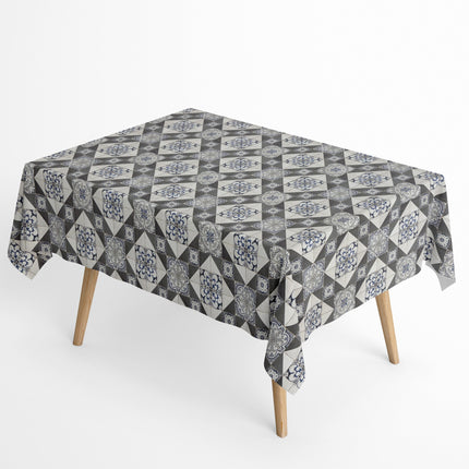 Beschichtete Baumwoll Tischdecke Mosaik