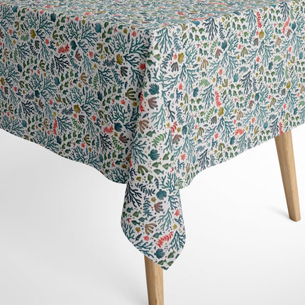 Jacquard Tischdecke Südsee Nemo Koralle Fische