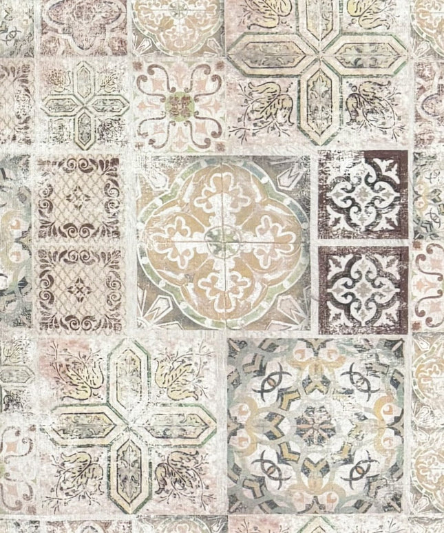 Baumwoll Tischdecke Mosaik