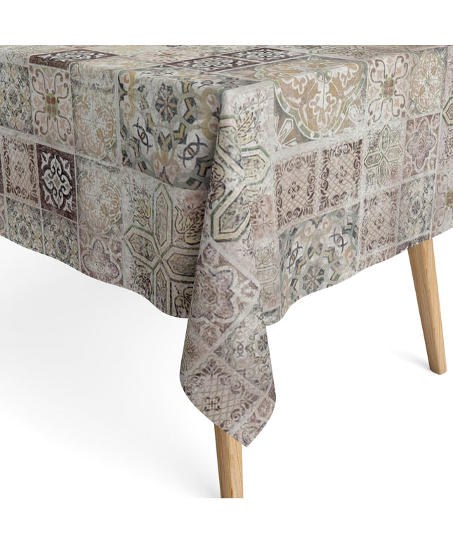 Baumwoll Tischdecke Mosaik