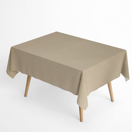 Baumwoll Tischdecke Beige