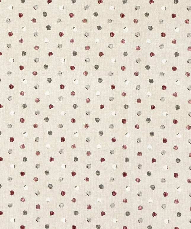 Baumwoll Tischdecke Erdbeeren