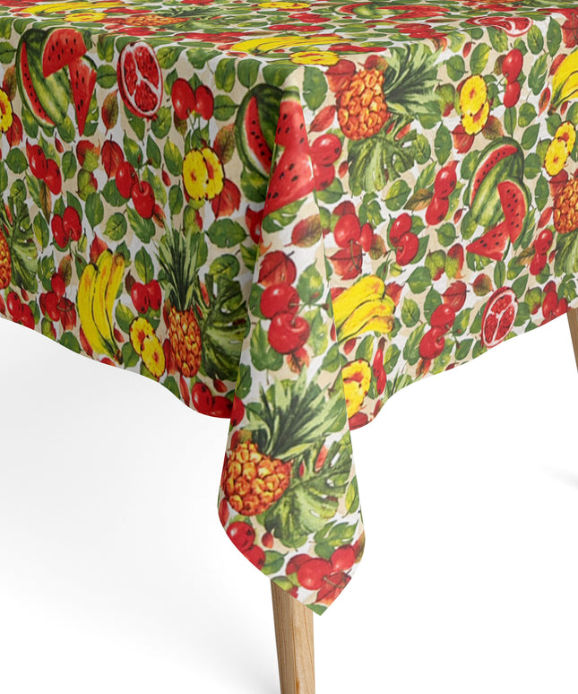 Tischdecke beschichtete Baumwolle Früchte