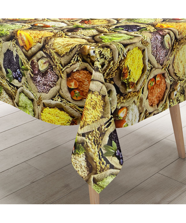 Wachstuchrolle Meterware Rollenware G390 Reis Risotto