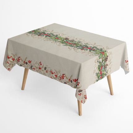 Jacquard Tischdecke Weihnachten