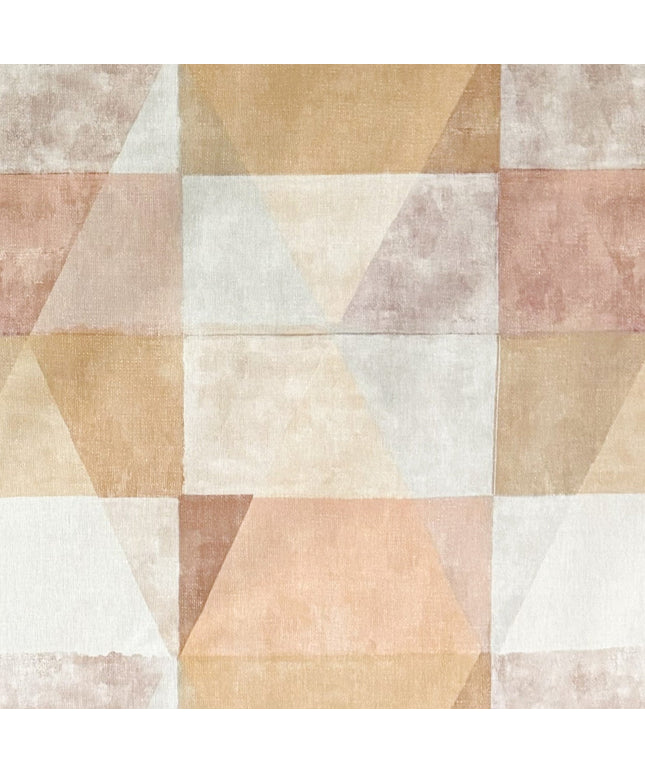 Baumwoll Toschdecke geometrische Formen