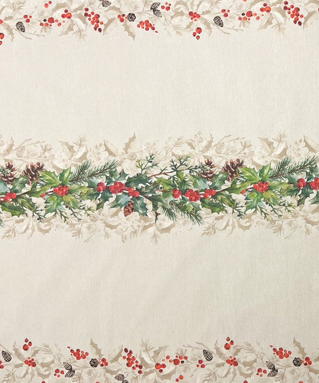 Jacquard Tischdecke Weihnachten