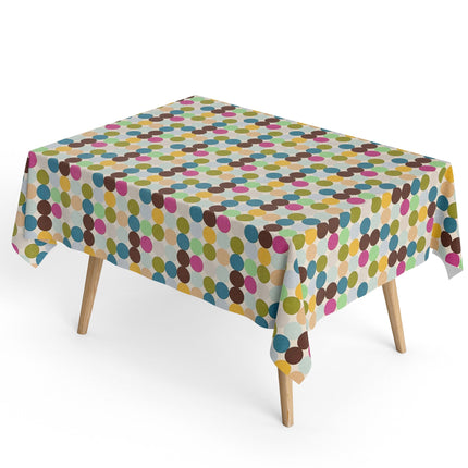 Baumwoll Tischdecke Punkte