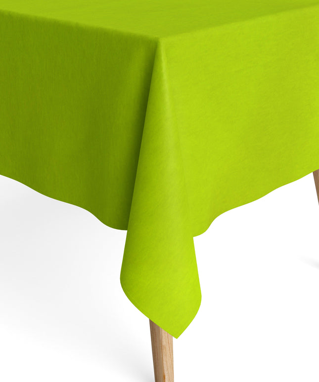 beschichtete Baumwolle Tischdecke hellgrün