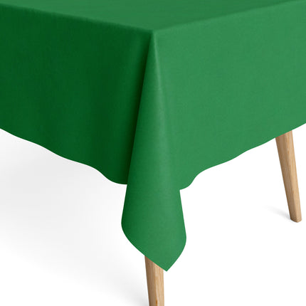 Jacquard Tischdecke einfarbig grün