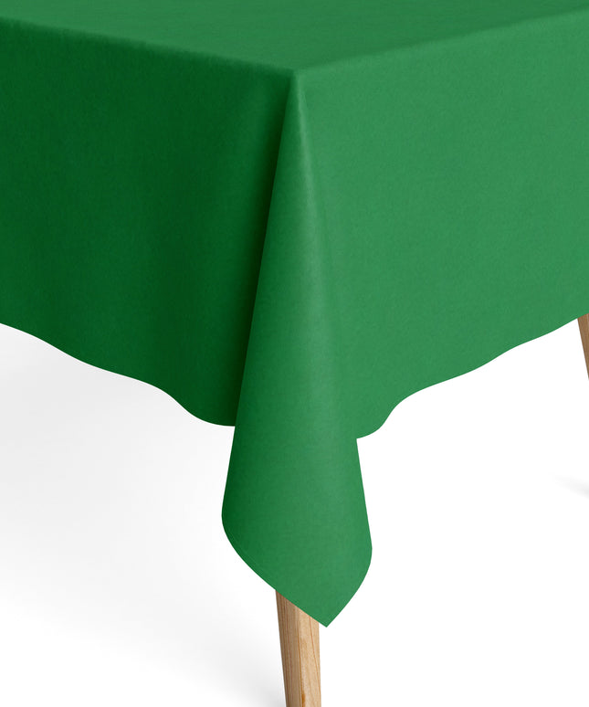 Jacquard Tischdecke einfarbig grün