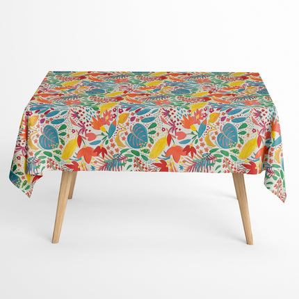Baumwoll Tischdecke Dschungel