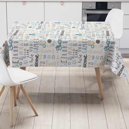 Wachstuch Tischdecke Kindermotiv Sport