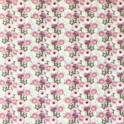 Wachstuctischdecke Sommer Garten Blüten Blumen