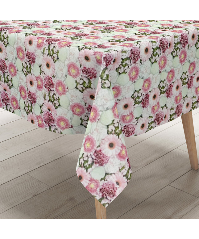 Wachstuctischdecke Sommer Garten Blüten Blumen