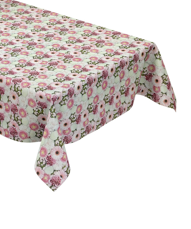 Wachstuctischdecke Sommer Garten Blüten Blumen