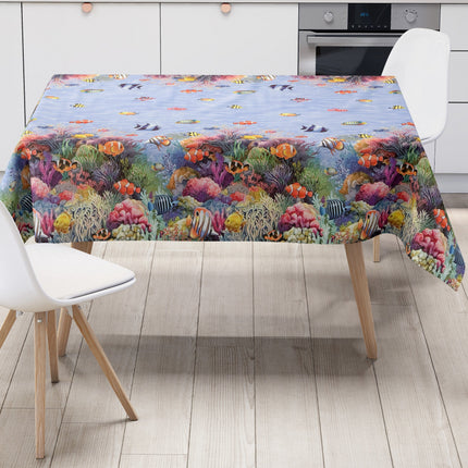 Wachstuch Tischdecke Korallen Meer