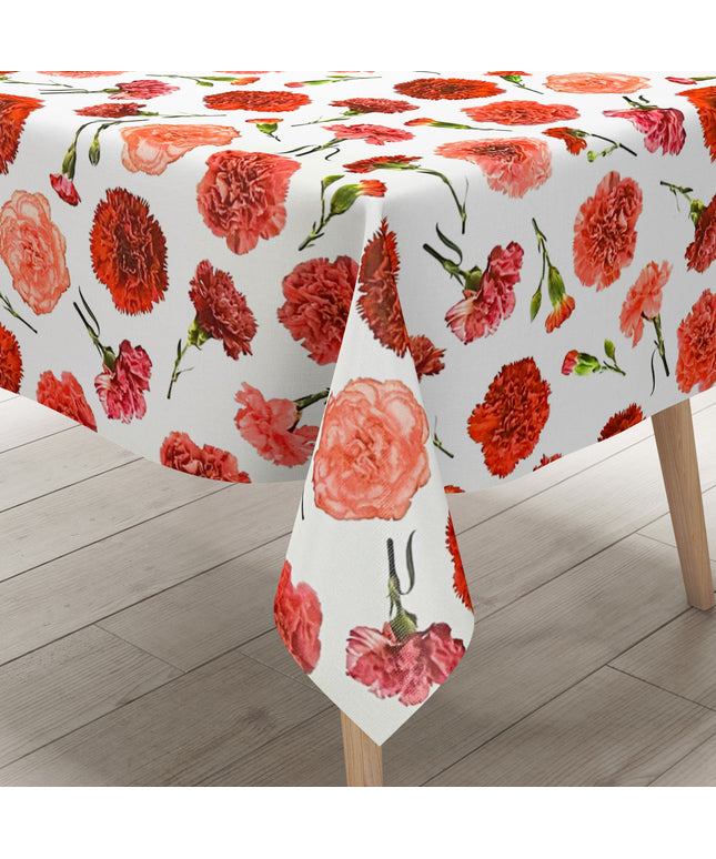 PVC Tischdecke Nelken