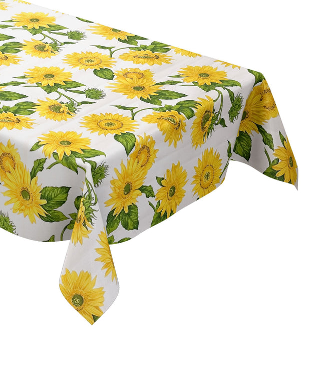 Wachstuch Tischdecke K150014 Sonnenblumen Blüten Garten Sommer eckig rund oval nach Maß