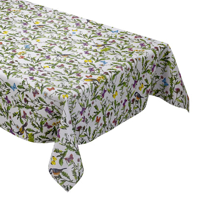 Wachstuch Tischdecke K150058 Blumenwiese Schmetterlinge eckig rund oval