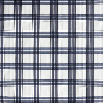 Wachstuch Tischdecke kariert blau