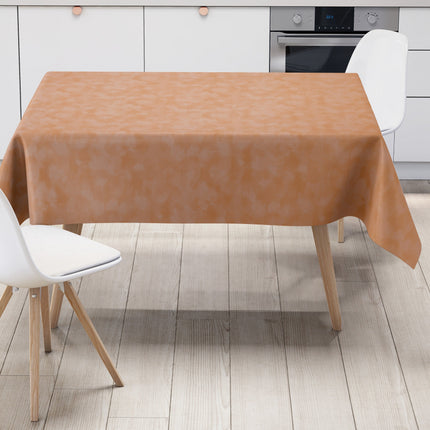 Wachstruch Tischdecke marmoriert terracotta
