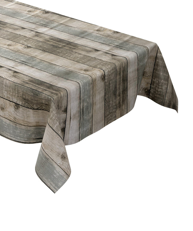 Wachstuch Tischdecke Holzdielen