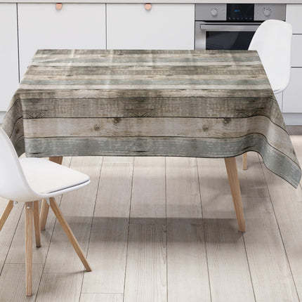 Wachstuch Tischdecke Holzdielen