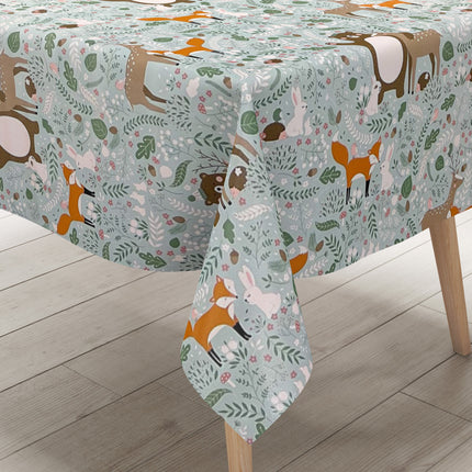 Wachstuch Rolle K150133 Wild Fuchs Reh Bär Kids Rollenware