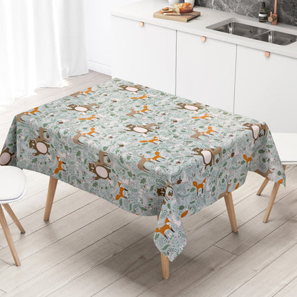 Wachstuch Rolle K150133 Wild Fuchs Reh Bär Kids Rollenware