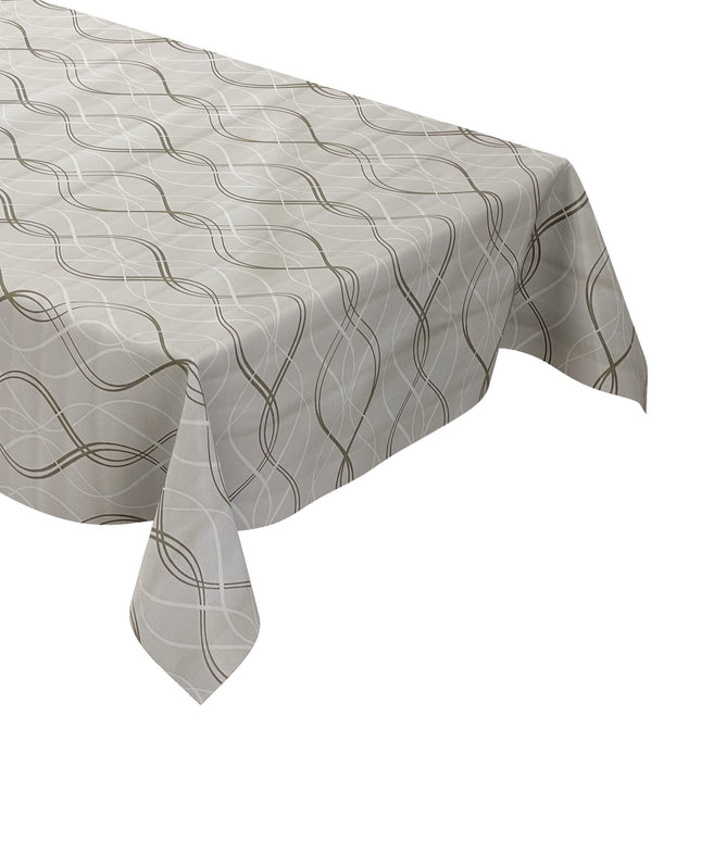 Wachstuch Tischdecke Linien