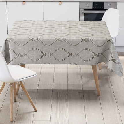 Wachstuch Tischdecke Linien