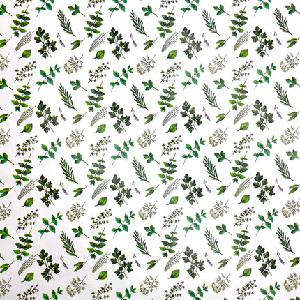 Wachstuch Tischdecke K150158 Blumen Blüten Kräuter eckig rund oval
