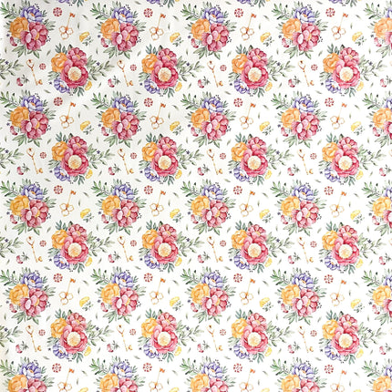 Wachstuch Tischdecke Rosen Blüten