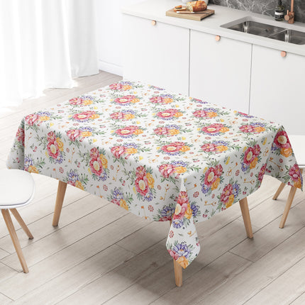 Wachstuch Tischdecke Rosen Blüten