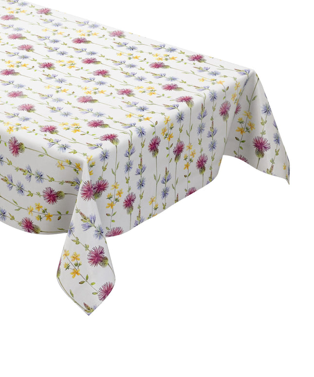 Wachstuch Tischdecke Blumenwiese
