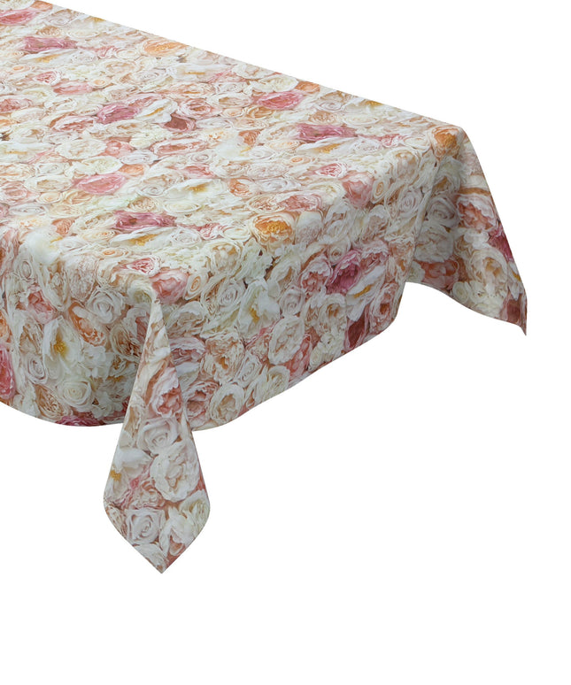Wachstuch Tischdecke Rosenblüten
