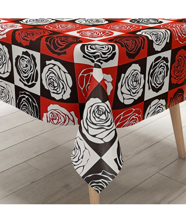 Wachstuch Tischdecke Rosen